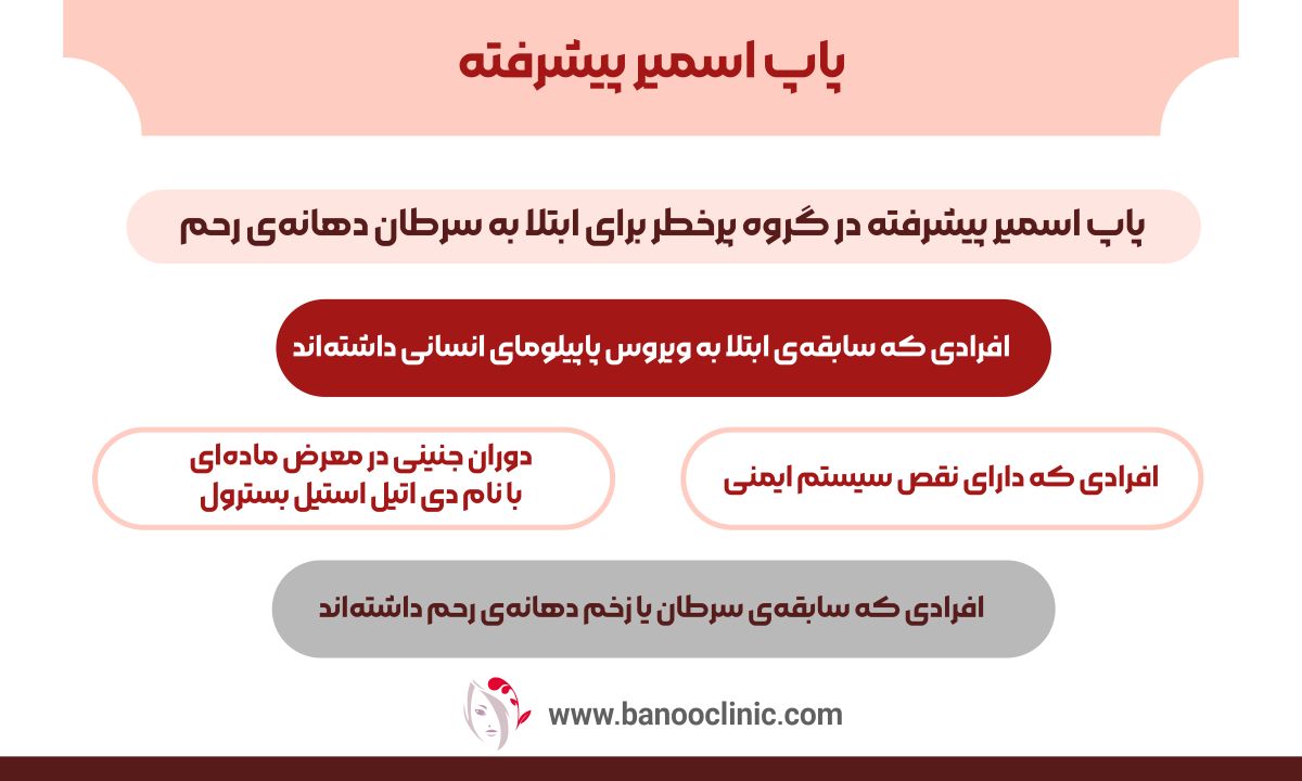 پاپ اسمیر پیشرفته