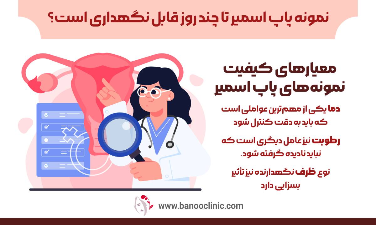 تست پاپ اسمیر را کجا نگهداری کنیم
