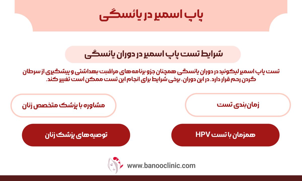 پاپ اسمیر در یائسگی