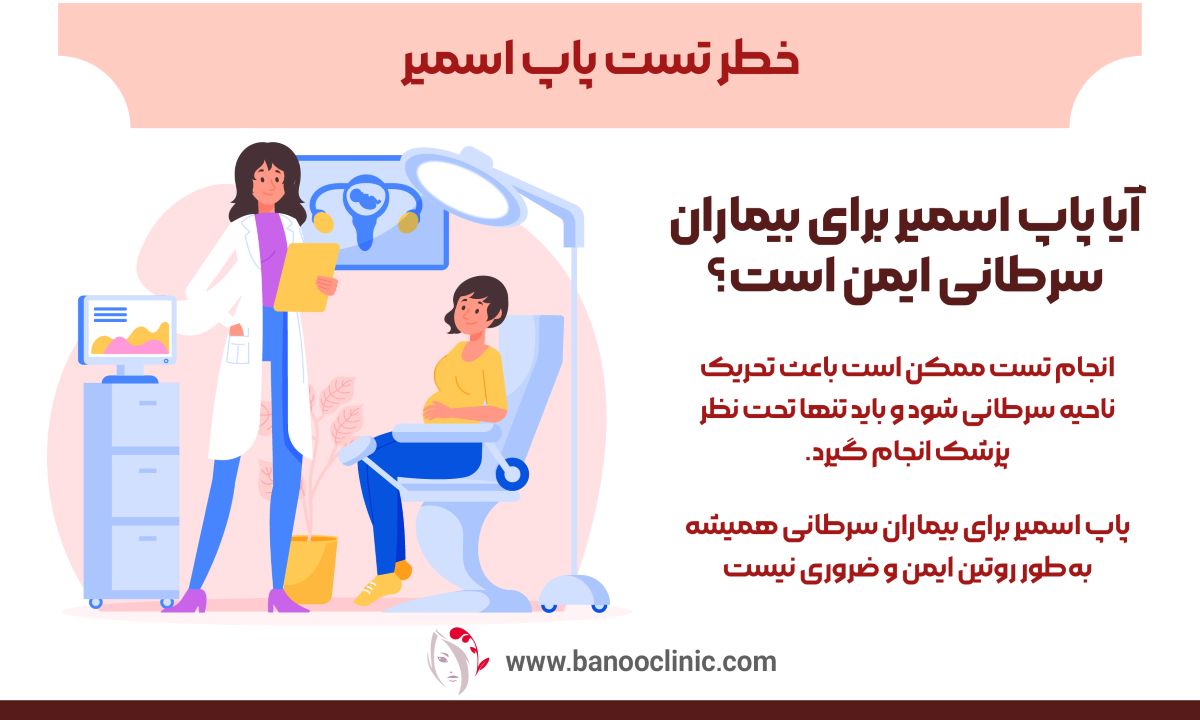 خطر تست پاپ اسمیر